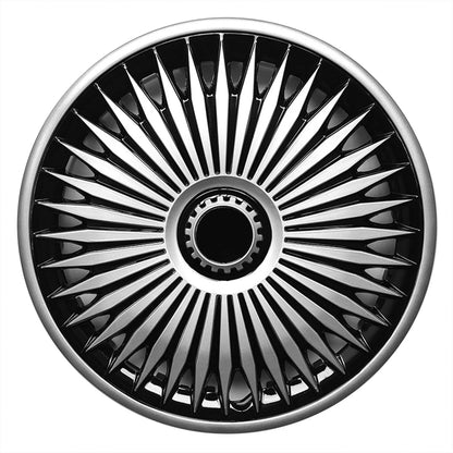 4pcs hub caps suitable for cars with 16-inch iron wheels, made of PP plastic, can be used to decorate the appearance of car whee