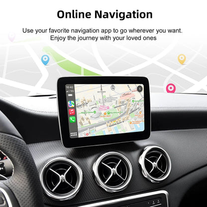 Wireless CarPlay Android Auto Decoder Box CarPlay Interface For Mercedes Benz GLE GLS CLS NTG 5.0 5.1 COMAND System 2014-2017