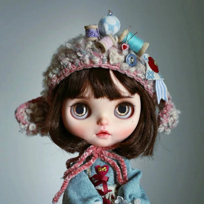 Vintage Blyth Classical BJD Doll Customized Dollette Girl Toy Body Moveable Handmade Figure Top Collection Art Orphan Aesthetics