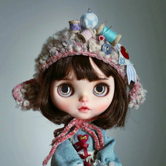 Vintage Blyth Classical BJD Doll Customized Dollette Girl Toy Body Moveable Handmade Figure Top Collection Art Orphan Aesthetics