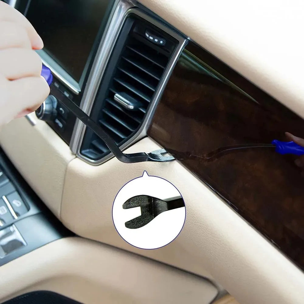 5pcs Car Disassembly Tool Kit Car Hand Tool Set Stereo Repair DVD Repair Tool Dashboard Removal Interior Plastic Trim Panel
