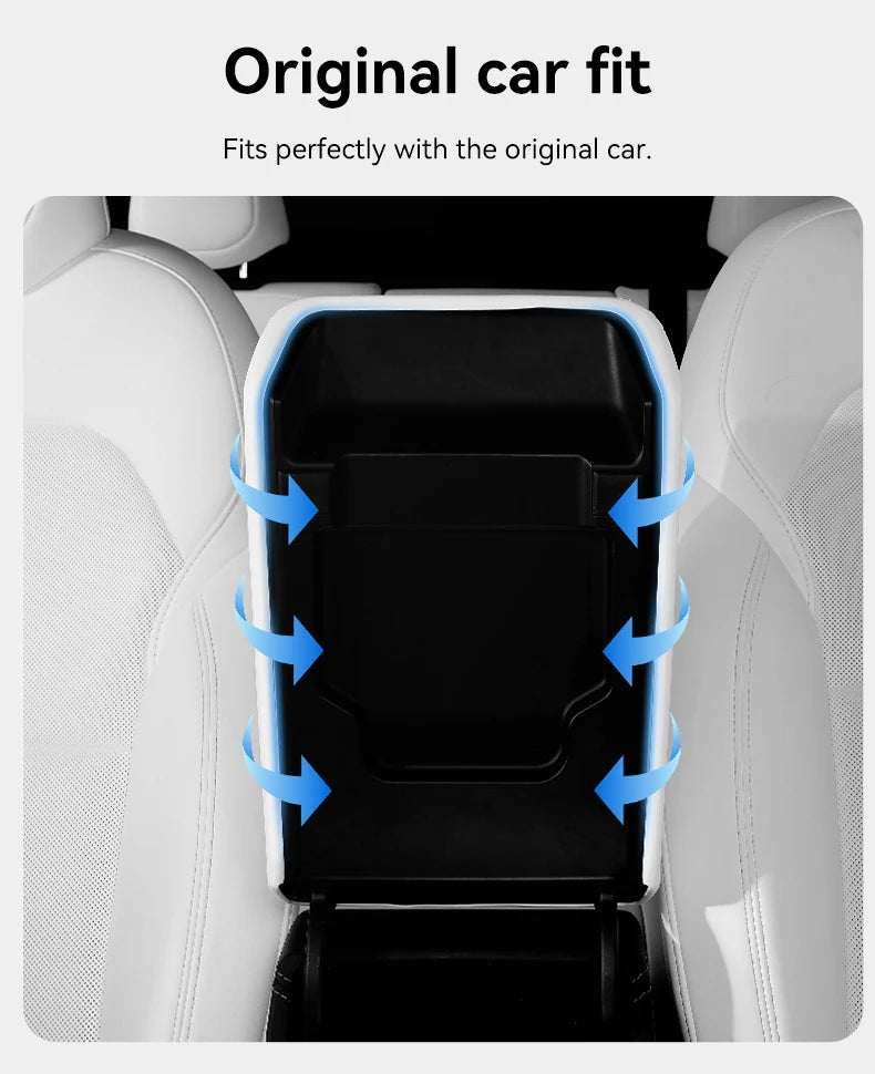 YZ  For Tesla Model Y YL Juniper Model 3 Highland TPE Armrest Cover Soft Case Center Arm Rest Pad Anti-scratch 2026 Accessories