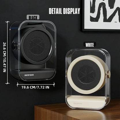 High appearance value PTC Ceramic Quick Heating Desktop Heater Fan-For Home & Office Use, Portable Winter Heating Appliance