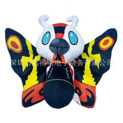 Godzilla Kawaii 20cm Mothra Plush Dolls Decor Soft Stuffed Animal Cartoon Cute Film Figure Anime Peripheral Birthday Toy Gifts