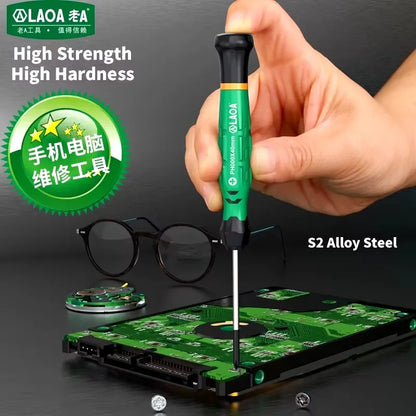 LAOA 1pcs precision screwdriver SL1.0-4.0 screwdriver phillips mini screwdriver phillips screwdriver plum blossom T5-T20