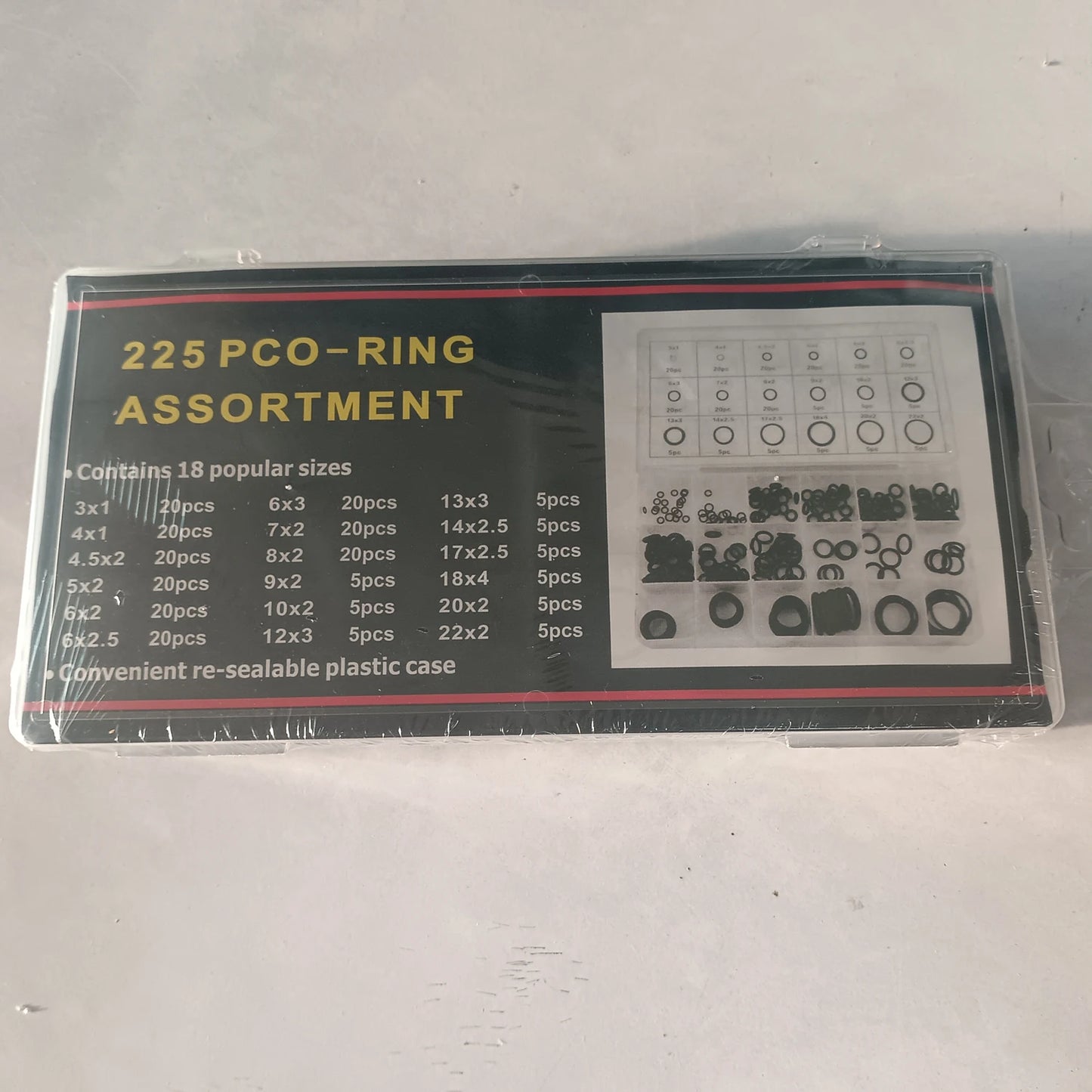 Rubber O Ring Set Gaskets Seal Nitrile Rubber Bands High Pressure O-Rings Repair Kit Sealing Elastic Band O Rubber Rings
