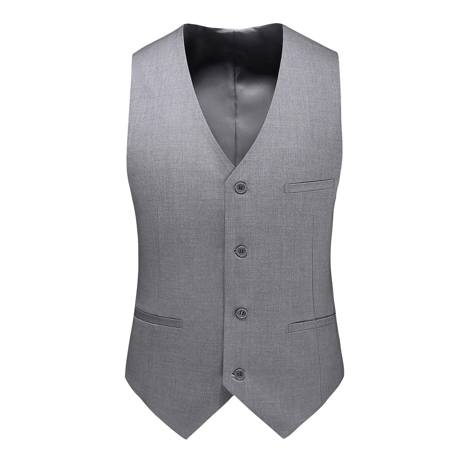 Vest for Men 17 Colors Solid Color Slim Single Breasted Waistcoat Business Fashion Casual High Quality Men Clothing Suit Vests