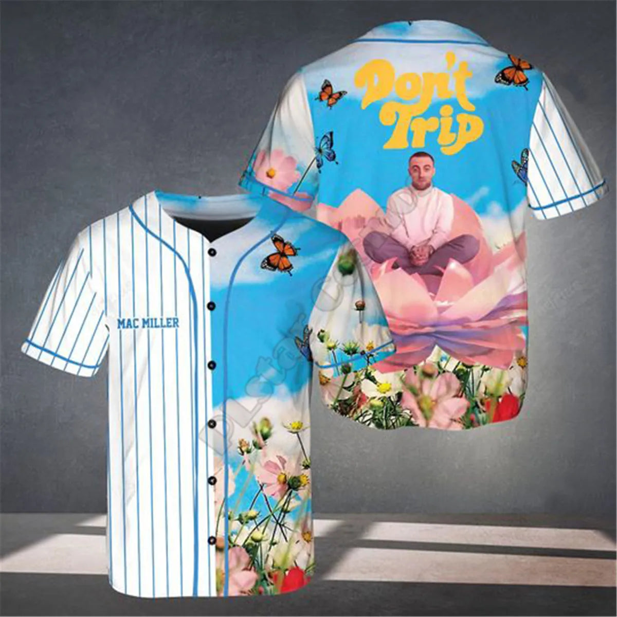 Michael Jackson Moonwalker Baseball Jersey Shirt Baseball Shirt 3D All Over Printed Men's Shirt Casual Shirts hip hop Tops