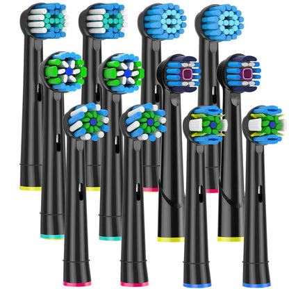 4/8/12/16/20Pcs Replacement Toothbrush Heads Compatible with Oral-B Braun Professional Electric Toothbrush Heads Brush Heads