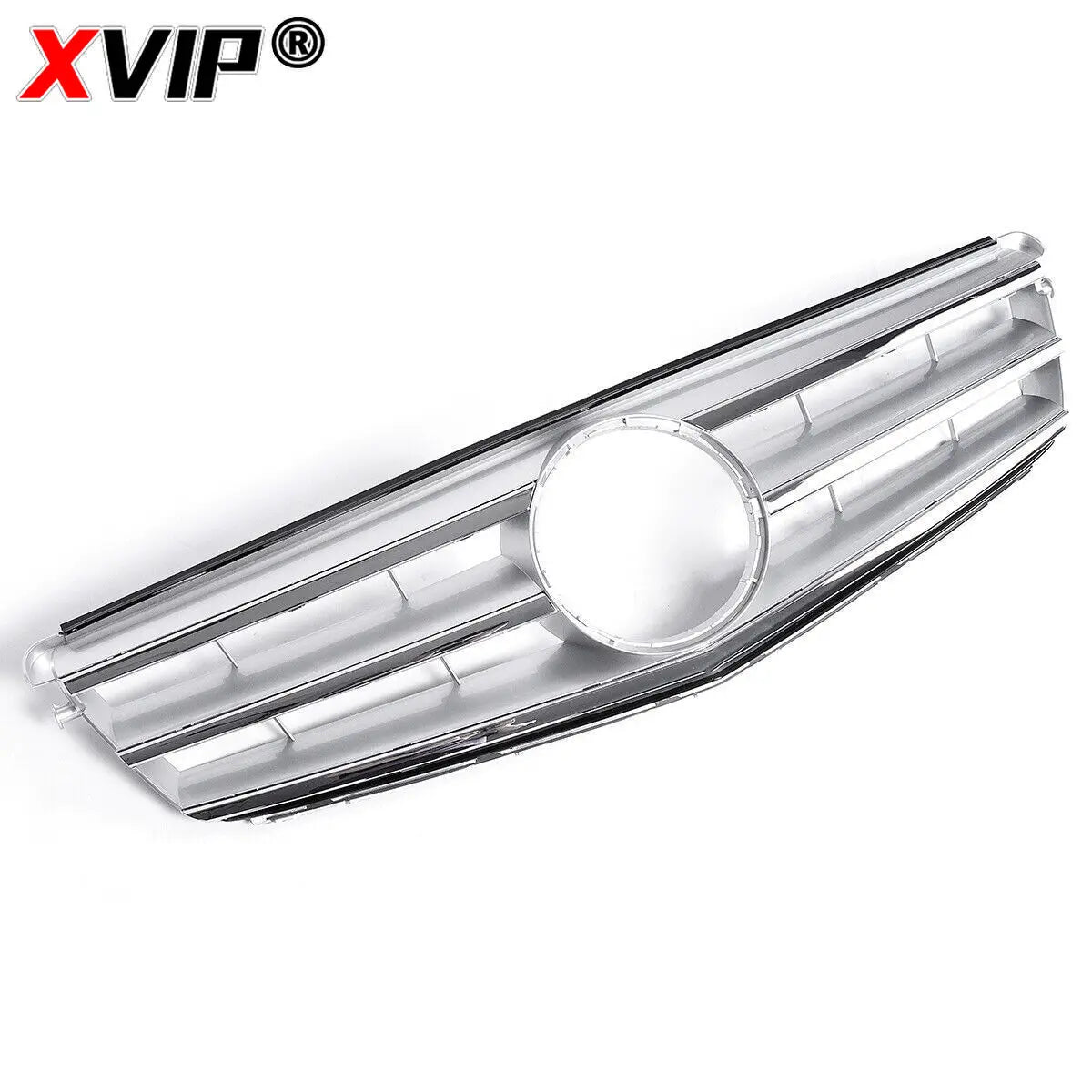 XVIP For Mercedes W204 Grille Benz C-Class C204 S204 2007-2014 C180 C200 C250 C300 C350 Diamond AMG GT Style Front Bumper Grille