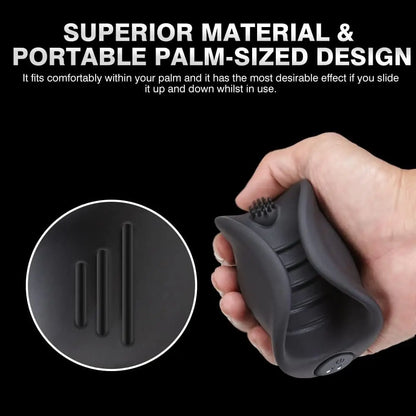 Penis Training Vibrator Glans Trainer Stimulator Male Masturbator with 10 Speed Vibrating Delay Endurance Sex Toys For Men Adult
