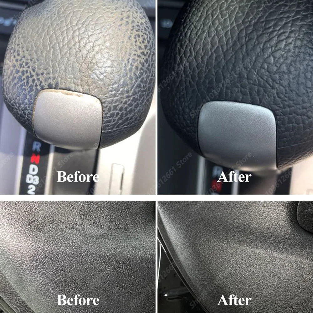 Car Interior Leather Renew & Condition Cream For Seats Couches Handbags Boots Coats All-in-One Cleaner