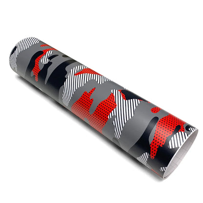 Auto Film PVC Vehicle Wrap Vinyl for Motorcycle Polka Dot Camo Car Stickers DIY Waterproof Car Wrapping Sticker Accessories