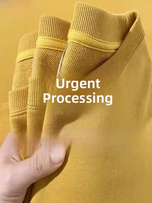 Unisex 100% Cotton Hoodie Long Sleeve round Neck Loose Fit  Color Base Layer Spring Autumn Winter New Arrival