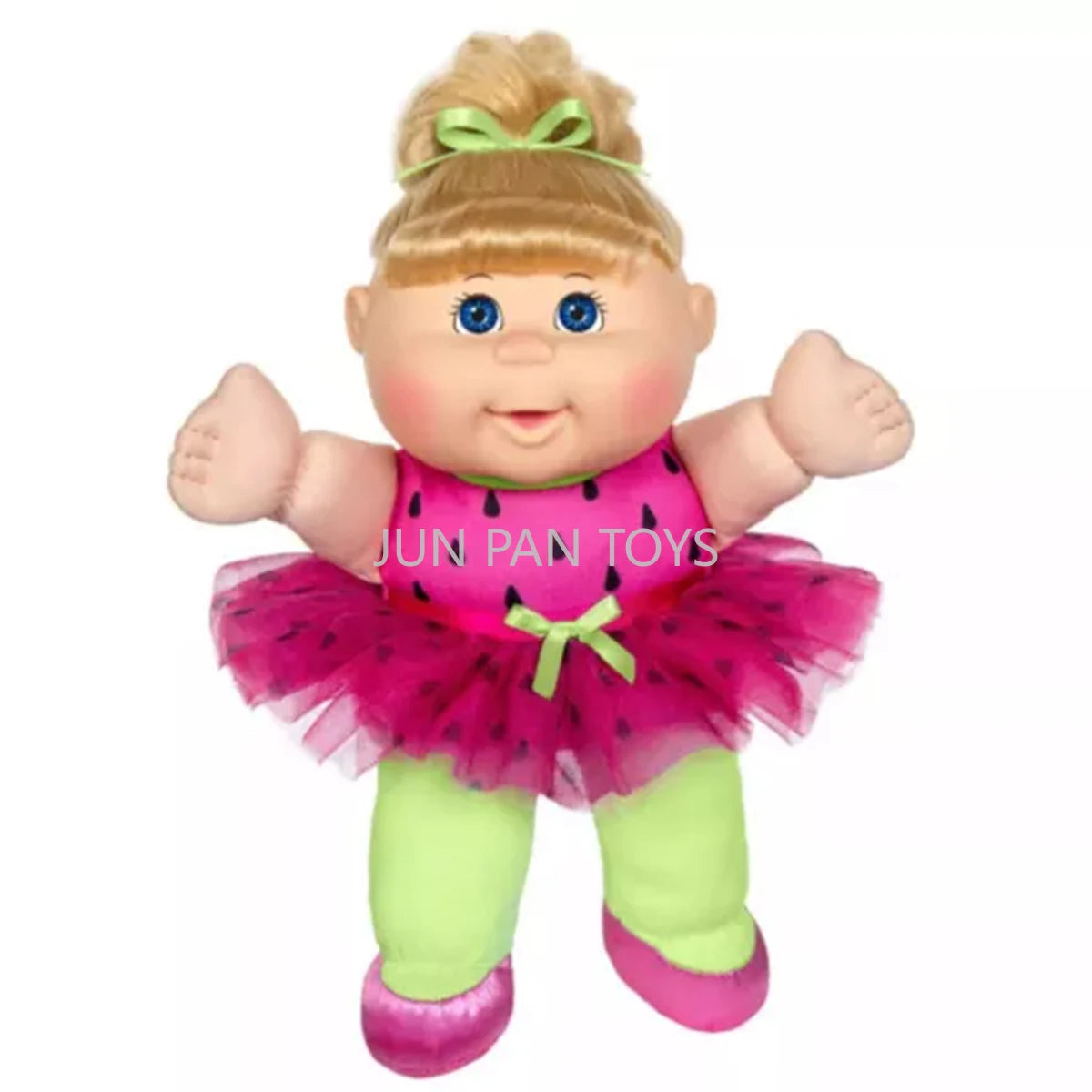 Cabbage Patch Kids Sittin' Pretty Babble 'n Sing Toddler Fun Fruit Fashion 9 Singing Along Songs Soft Doll Girl Birthday Toy 1pc
