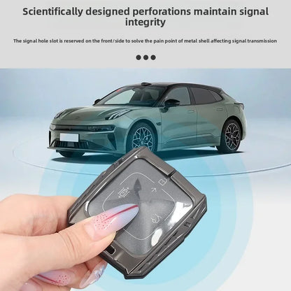 2025 ZEEKR 001 Keycase 7x 9x 007 009 Mix Car Specific Protective Shell Chain Keybag for Men and Women