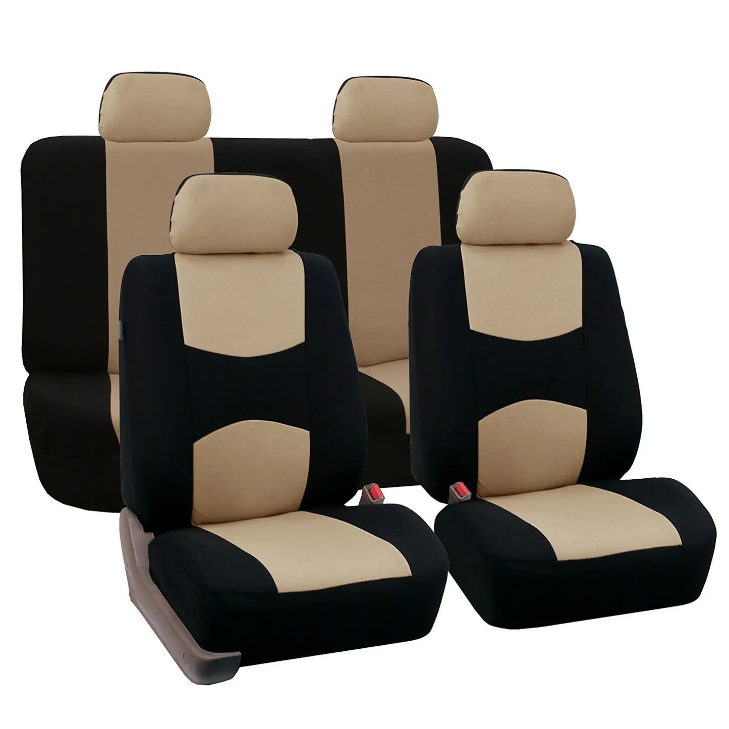 2/5Seats Fabric Car Seat Covers For Peugeot 508 207 307 407 3008 206 2008 208 sw 308 107 301 408 5008 4008 Rifter Traveller RCZ