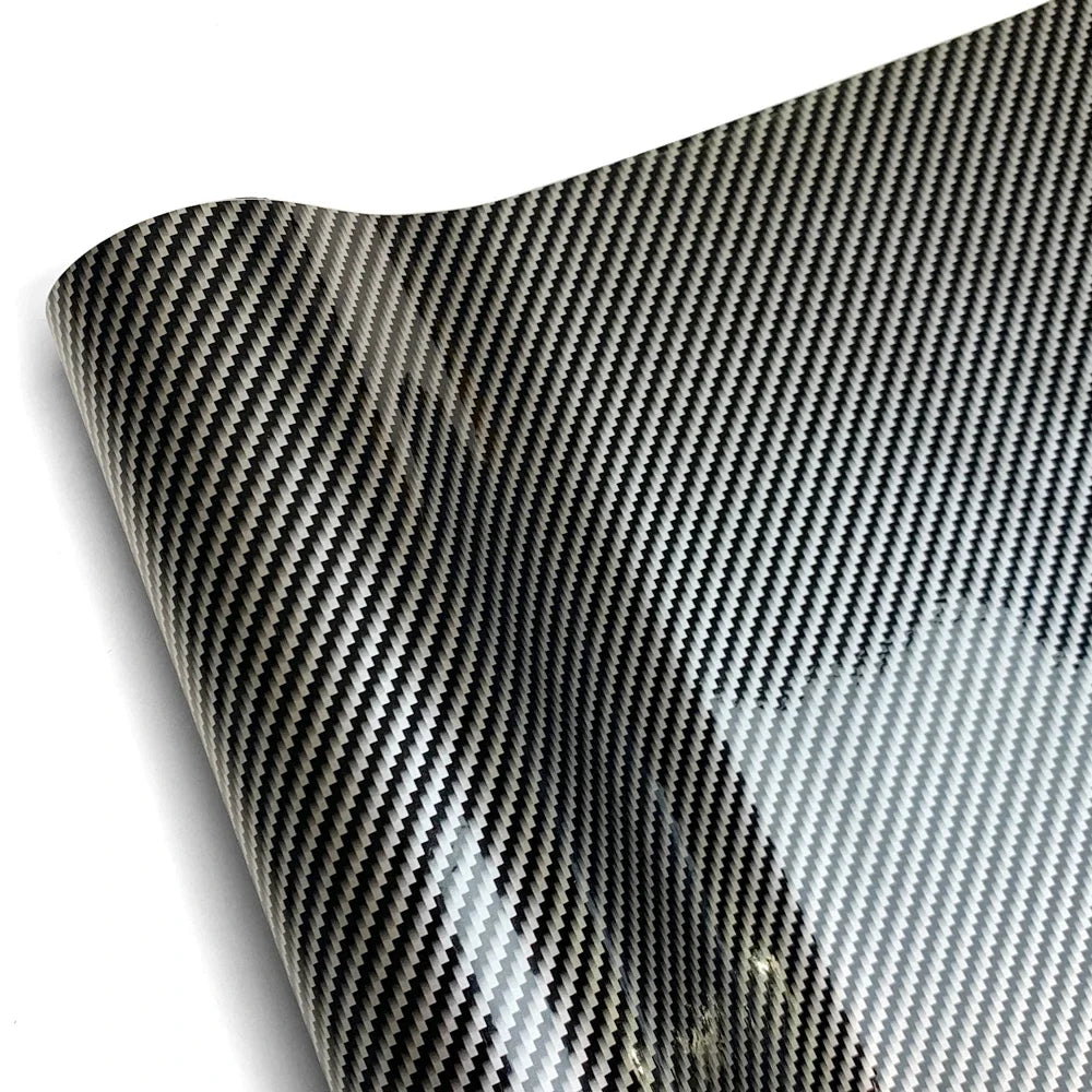 Glossy Matte Carbon Fiber Vinyl Car Wrap Films Bubble Free for Car Sticker Laptop Skin Phone Cover Motorcycle Vehicle Decal