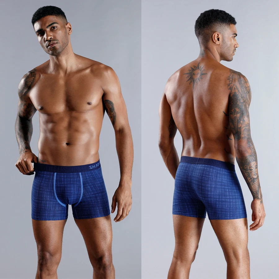 5pcs/pack Men Underwear Boxers Letter Elastic Band Mens Underpants Cotton Men's Panties Sexy Boxer Shorts Brand Trunks Gifts