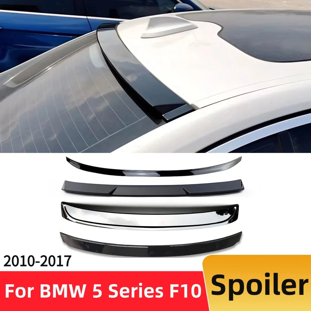 Rear Racing Roof Spoiler Wing Car Accessories Glossy Black Trunk Lip M5 M4 MP Style For BMW 5 Series F10 F18 2010-2017 520i 528i