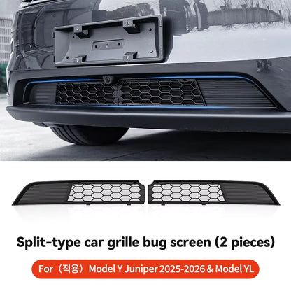 YZ Air Inlet Protective Cover For Tesla Model Y/YL 2026 Juniper Anti-insect Anti-fouling Front Air-Conditioning Insect-proof Net