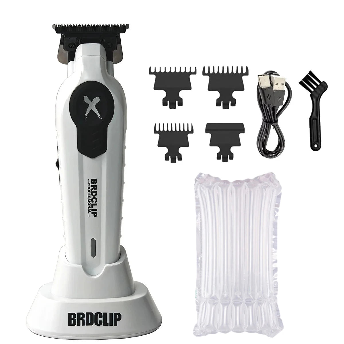 BRDCLIP Professional Hair Clippers Rechargeable Hair Trimmer Charging Base Haircut Machine DLC Blade Clippers For man BRD-FA1C