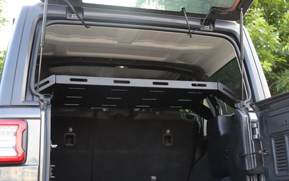 Car Trunk Cargo Rack Rear Storage Luggage Shelf Organizer Tray Basket for Jeep Wrangler JK JL 2007-2024 Interior Accessories