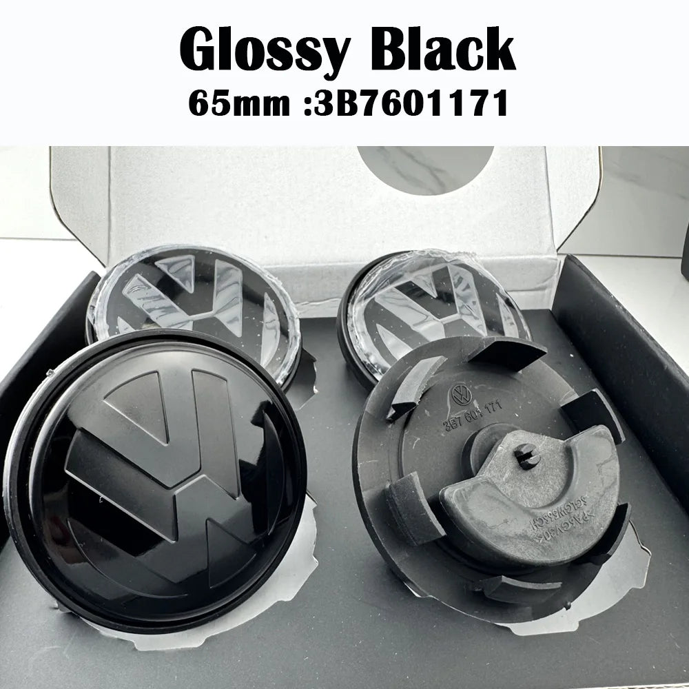 4pcs 56mm 65mm VW floating Car Wheel Center Caps Hubcap Cover for VW Jetta MK5 Golf Passat styling CC Golf 3B7601171 1J0601171