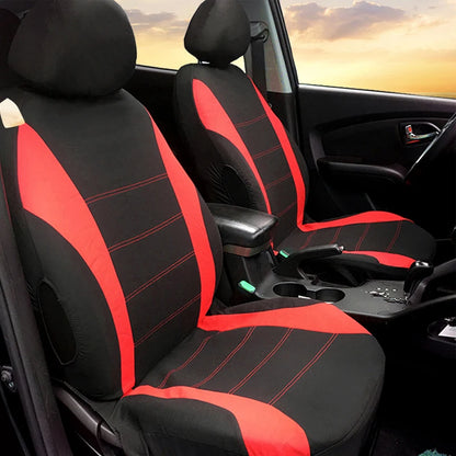 2/5Seats Fabric Car Seat Covers For Peugeot 508 207 307 407 3008 206 2008 208 sw 308 107 301 408 5008 4008 Rifter Traveller RCZ