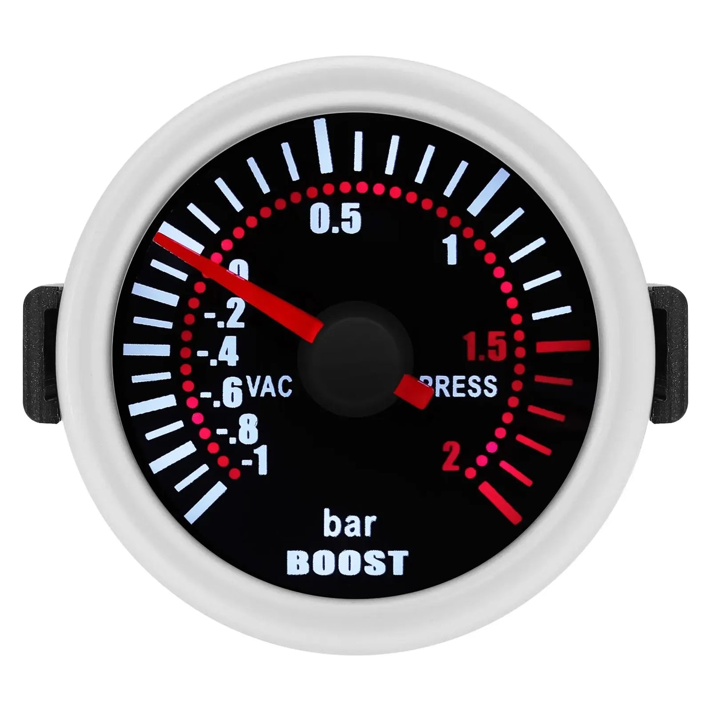 Tachometer For 12V Car 52mm Universal Smoke Len RPM Turbo Boost Gauge 2 Bar PSI Water Temp Meter Oil Pressure Gauge  Tacho