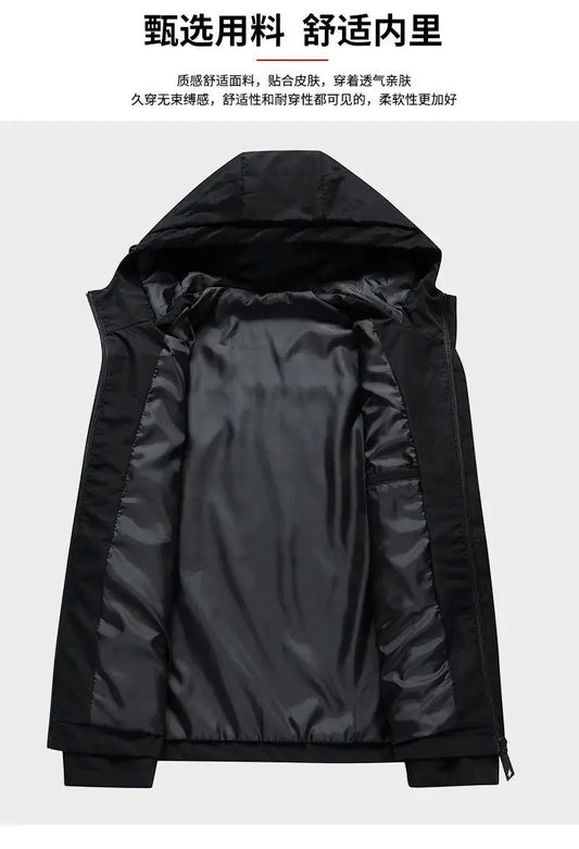 2024 Hino Men's Casual Blazer, Harajuku Outdoor Jacket, Truck logo, Spring and Autumn Clothing, New Jacket jacket, S-5XL