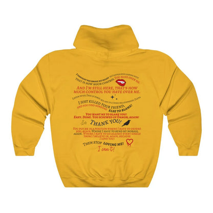 Vampire Diaries Hoodie Trendy Retro TV Show Sweatshirt Aesthetic Clothes TVD Mystic Falls Shirt Vampire Fan Hoodie Fans Gifts