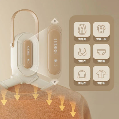 Portable Clothes Dryer Folding Mini Travel Laundry Drying Rack Household Electric Clothes Dryer