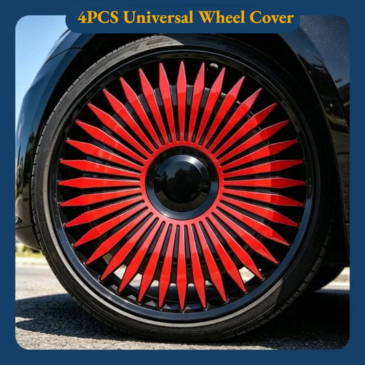 R15 4PCS/set Universal Wheel Cover Hubcap Replacement 15Inch Hub Caps Wheel Rim Cover PP Tire Accessories Snap on SUV Truck