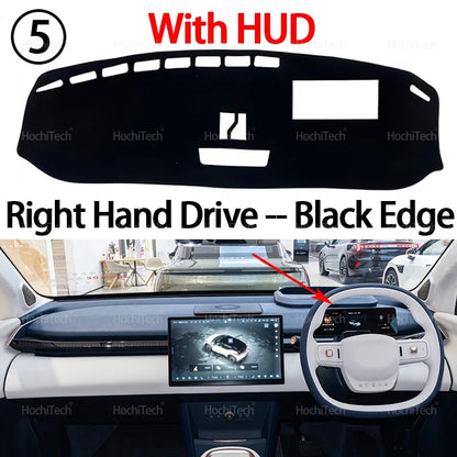 Car Dashboard Cover Dash Mat for Zeekr X 2024 2025 2026 MK2 Pad Sunshade Cushion Sunshield Nonslip Anti-UV Accessories