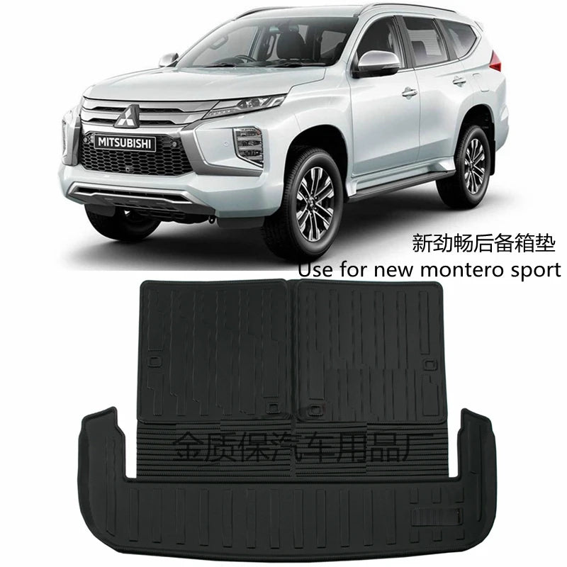 Use for Mitsubishi Montero Sport custom car All-Weather TPO car Floor Mat Trim to Fit For Montero Sport waterproof car floor mat