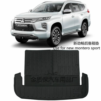 Use for Mitsubishi Montero Sport custom car All-Weather TPO car Floor Mat Trim to Fit For Montero Sport waterproof car floor mat