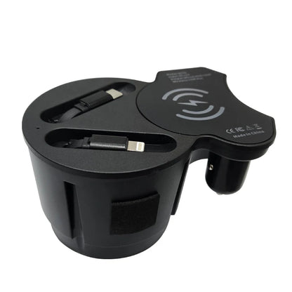For Q7 Q8 SQ7 SQ8 15W Car Wireless Charger Wireless Charging Cigarette Lighter Fast Charging for iPhone, Huawei, Samsung, Xiaomi