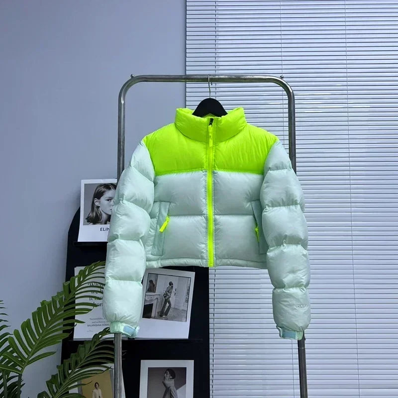 Face 1996 Women's Fashion Jacket Winter Women's Outdoor Top Women's Warm Mountaineering Jacket Duck Down Jacket
