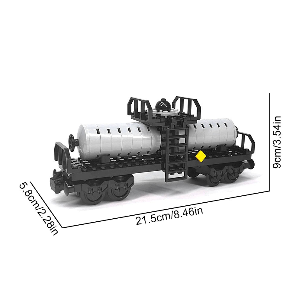 City Train Building Blocks DIY Modified Accessories, Creative MOC Assembly Track Train Carriage Expansion Set, Base, Wheel Parts