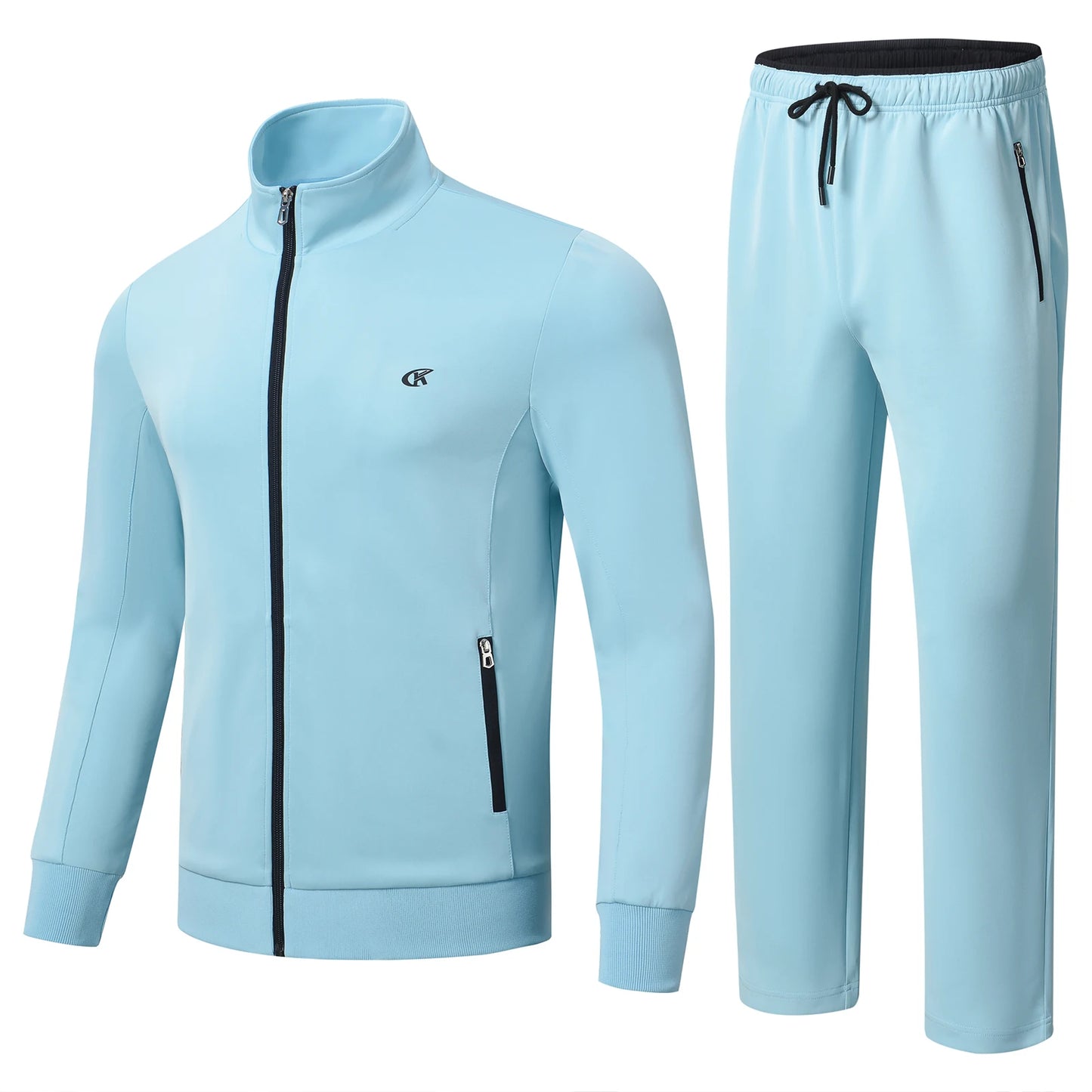 Men's Tracksuits Sweatsuits for Men Sweat Track Suits 2 Piece Casual Athletic Jogging Warm Up Full Zip Sets