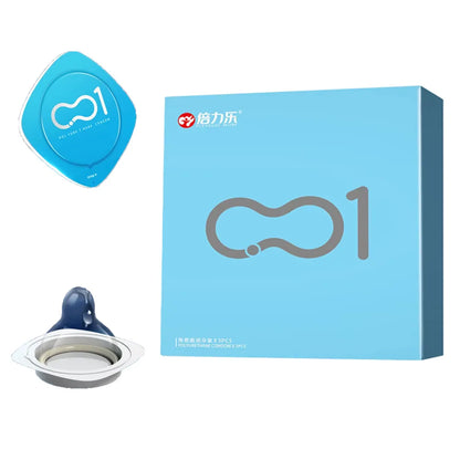 9PCS 0.01mm/0.03mm Condoms Ultra Thin Condoms Polyurethane Natural Rubber Penis Sleeve Safe Adults Sex Toys Men Contraception
