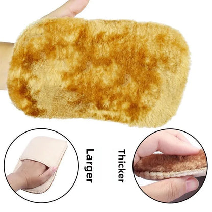 Glove Type Shoe Polishing Cloth Hotel Guest Shoe Cleaning Towel Leather Shoe Rubbing Paper Polishing Towel Room Supplies