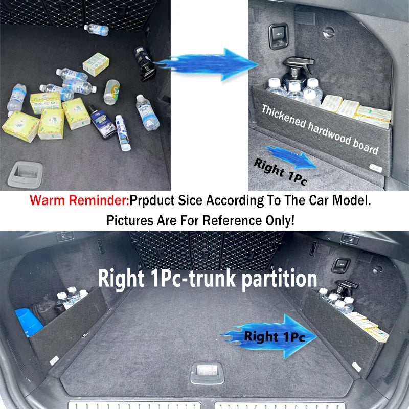 For Haval Jolion 2021~2026 2025 2024 Multifunction Trunk Storage Partition Storage Auto Interior Parts Organizer Car Accessories