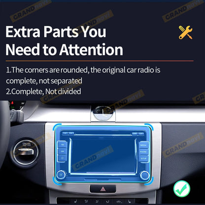 GRANDnavi Android13 Car Radio GPS For VW Volkswagen Skoda Octavia Golf 5 6 Touran Passat B6 Polo Jetta 2Din Multimedia Player