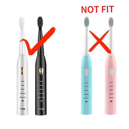 Replacement Toothbrush heads For Jianpai JD005 RH2305/X.Q.M.Q B-1/Royalstar101 Electric Toothbrush Soft DuPont Bristles Nozzles