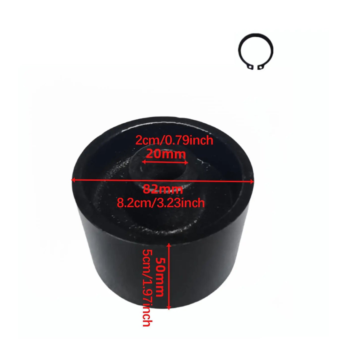 Universal Hydraulic Floor Jack Wheel Metal Casters Bearing Oil Seal Accessory for 3 Ton 4 Ton Jack