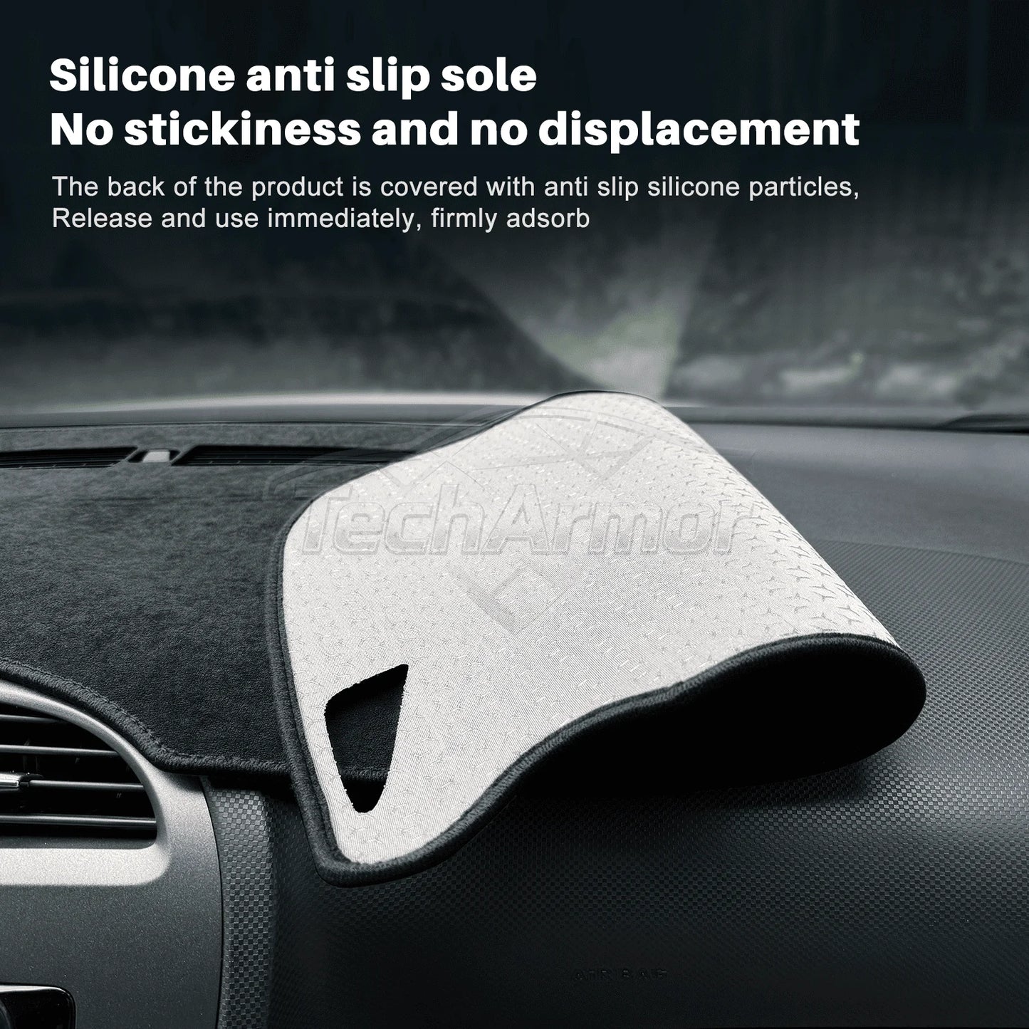 Flannel Car Dashboard Cover Pad For Seat Leon 2005-2012 Sunshade Protector Anti-UV Dash Mats Non-slip Auto Interior Accessories