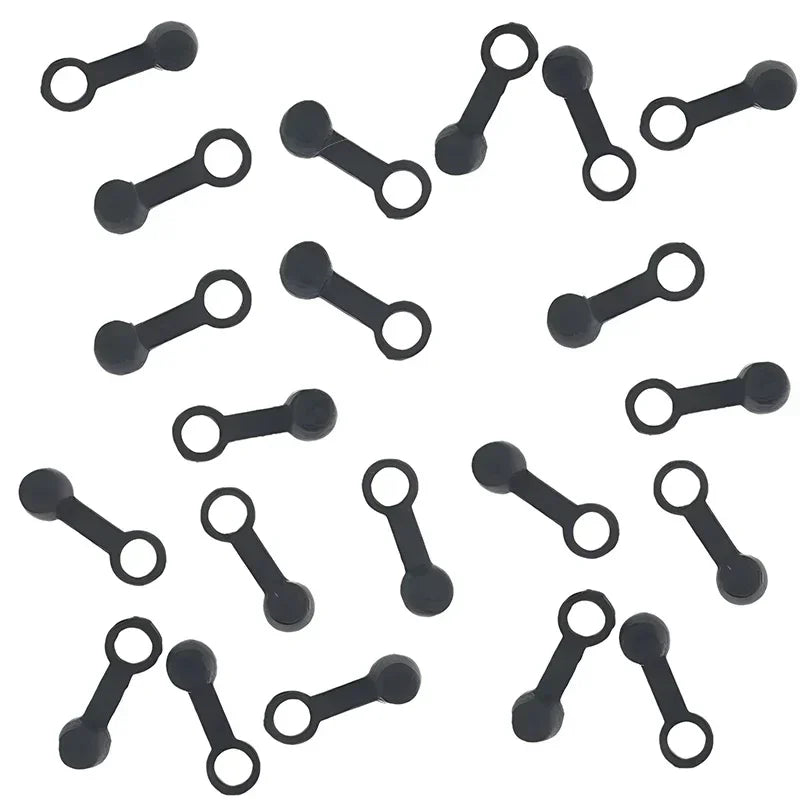 10Pcs 8mm Car Brake Pump Dust Cap Oil Drain Screw Cap Brake Caliper Bleed Nipple Black Screw Dust Caps Cover Rubber Motorcycle
