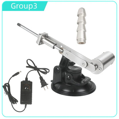 New Mini Telescopic Linear Actuator Small Sex Toy Male Sex Machine Female Male Masturbator Sex Electric Machine